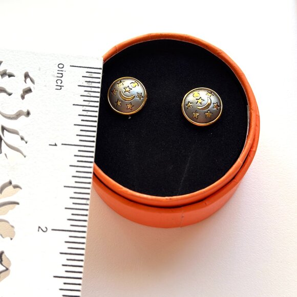 3640 TOUS GOLD EARRINGS - Picture 4 of 5